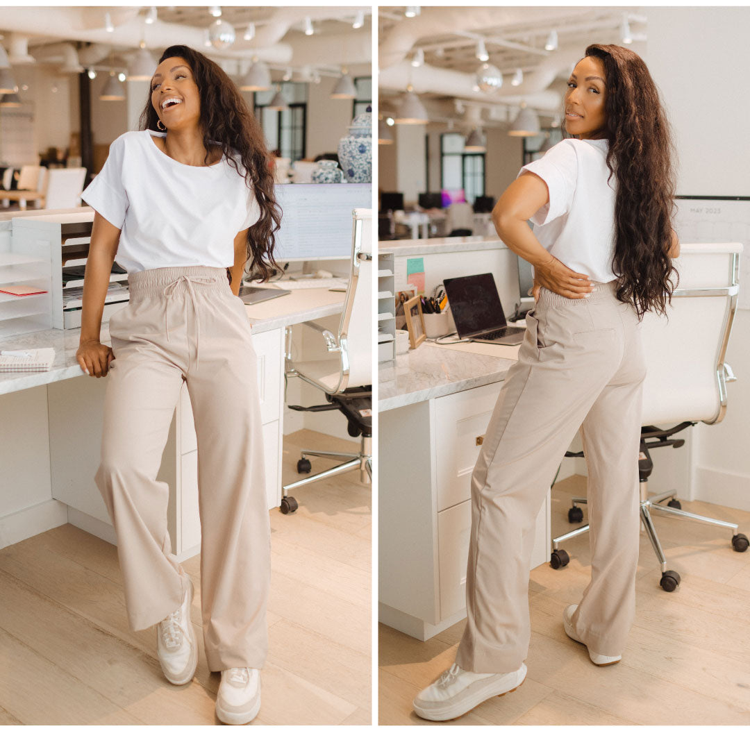 Why We Love our Audrey Wide Leg Pants & How To Style Them - Albion