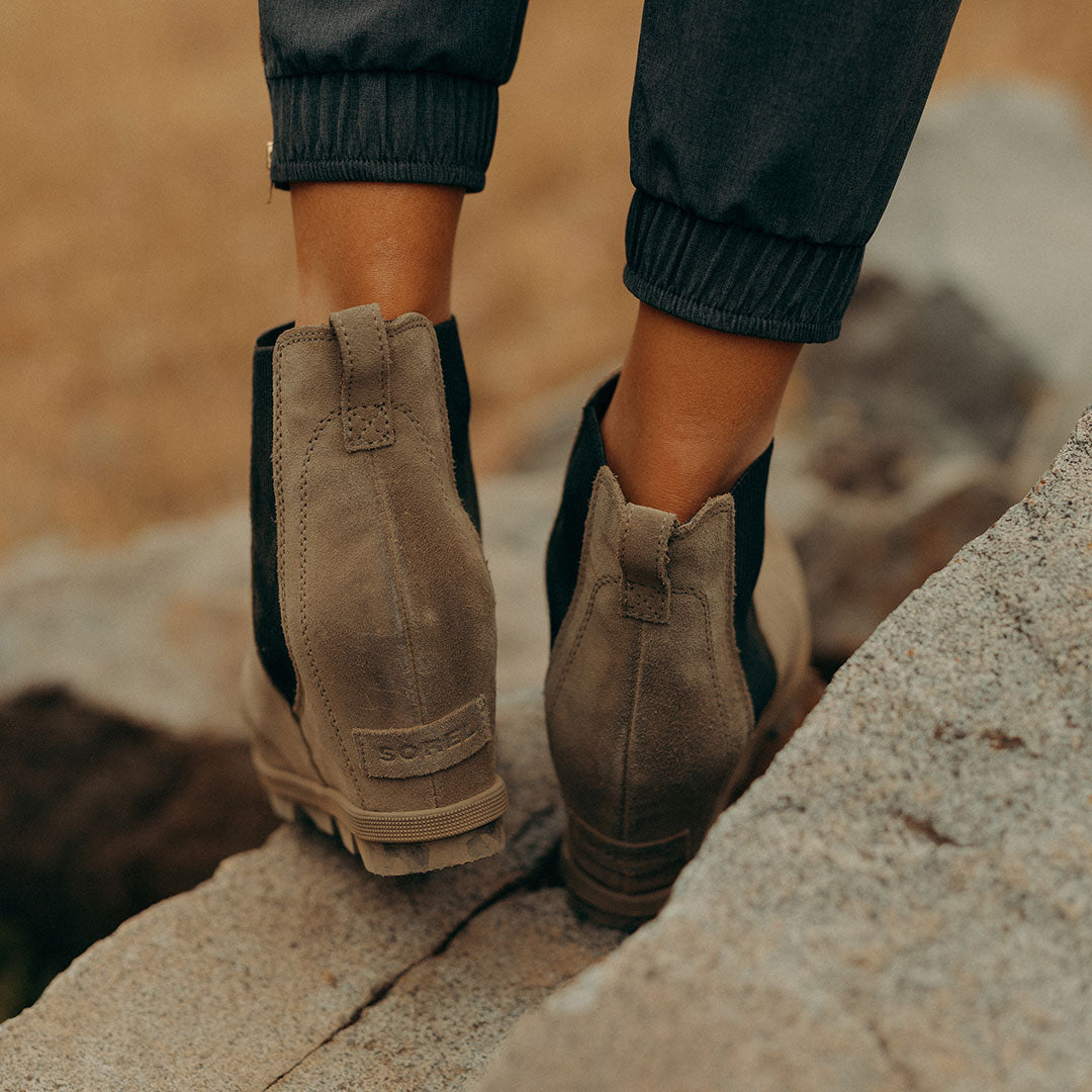 sorel joan of arctic wedge chelsea black