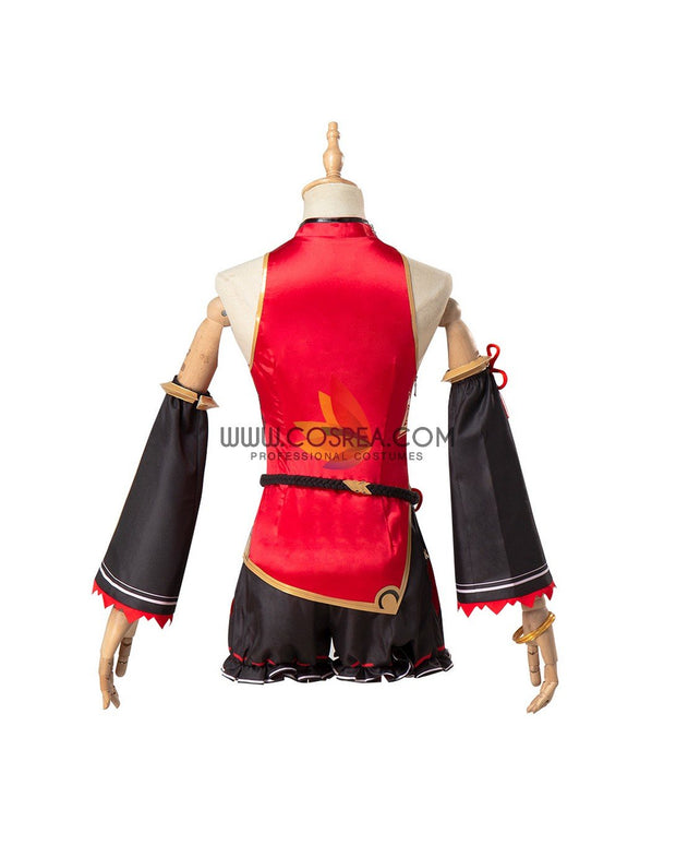 Bilibili Mascot 33 Girl Qipao Dress Cosplay Costume - Cosrea Cosplay