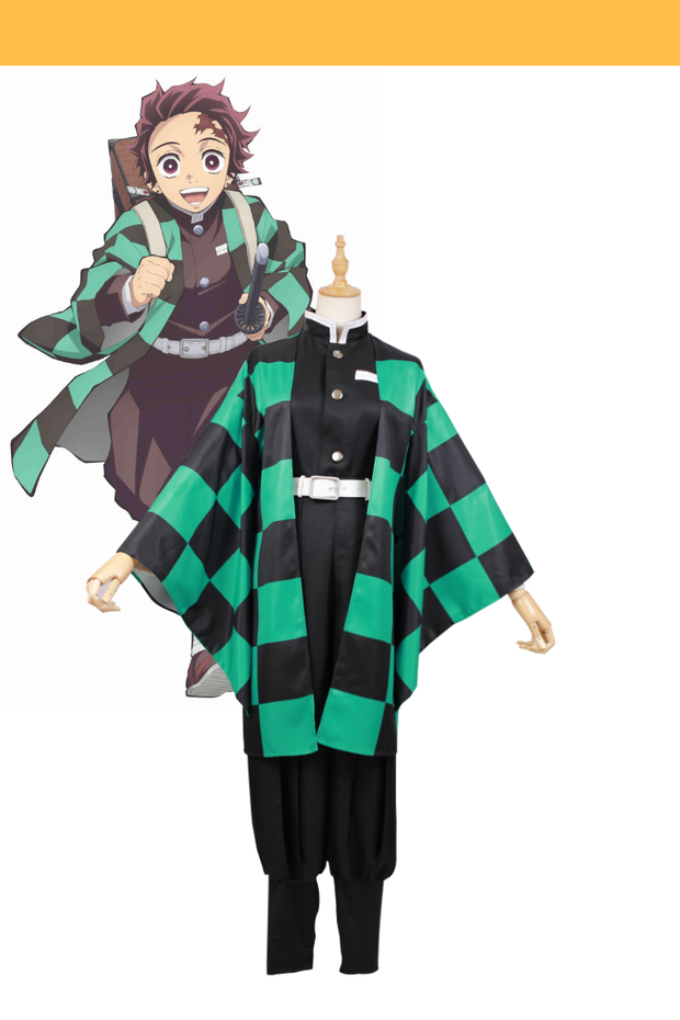 Demon Slayer Tanjiro Kamado Cosplay Costume - Cosrea Cosplay