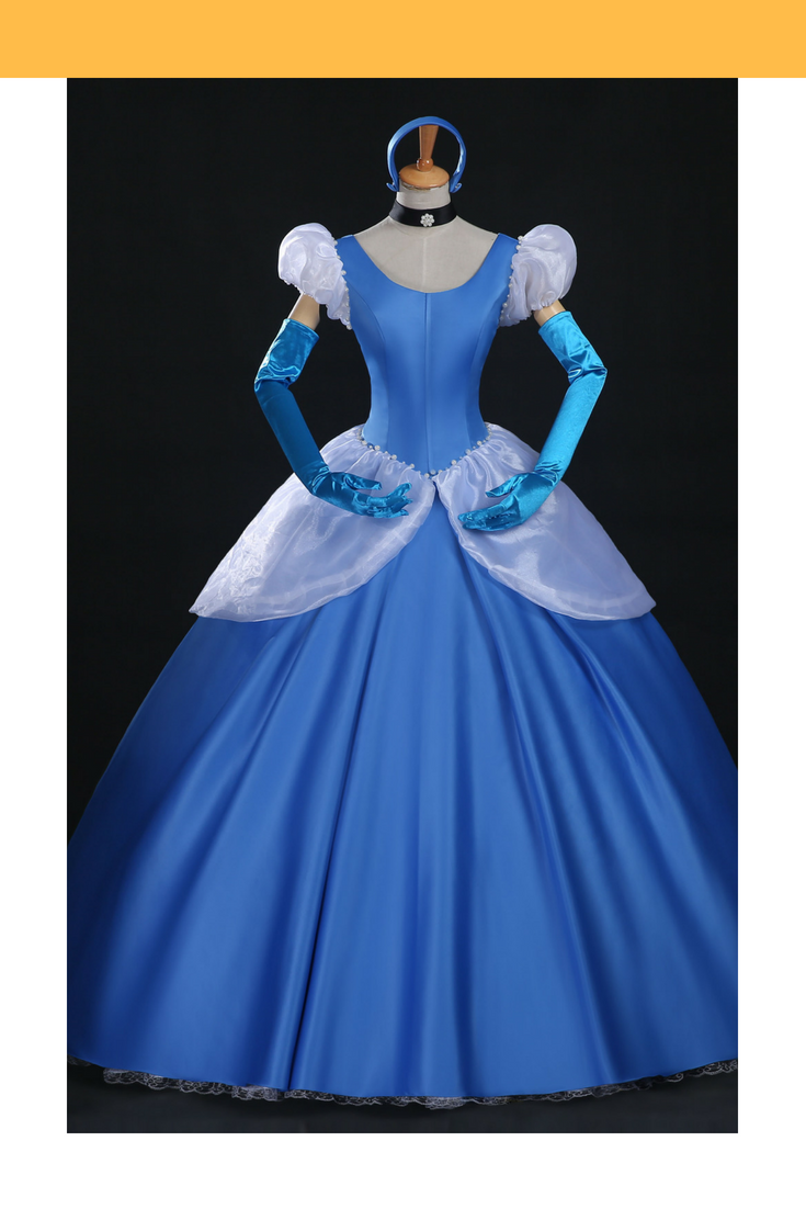 royal blue cinderella dress