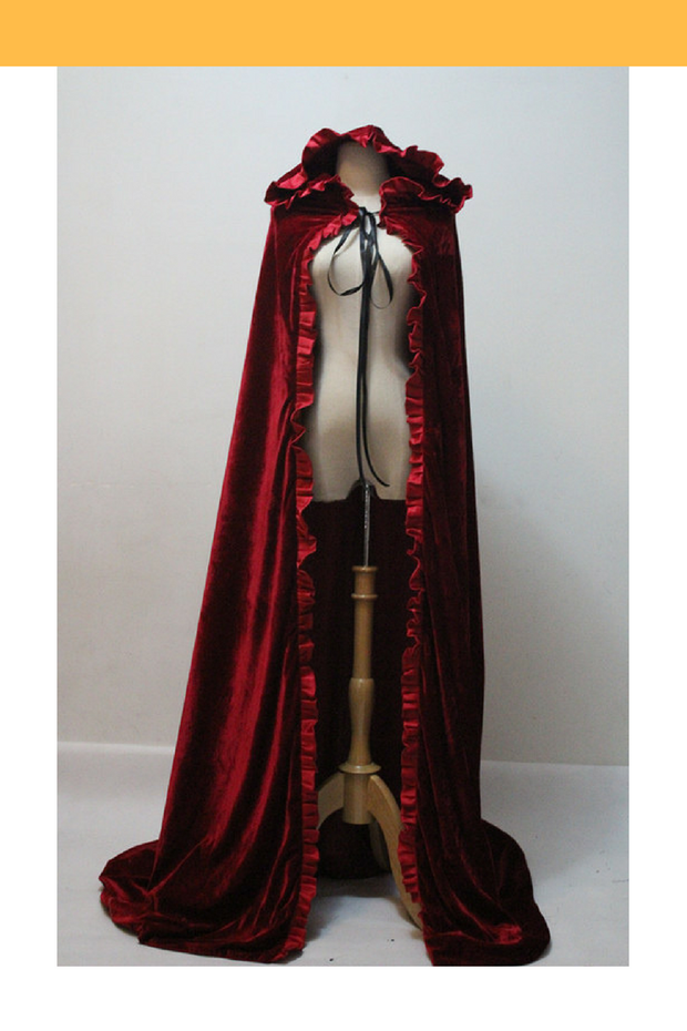 red velvet cape