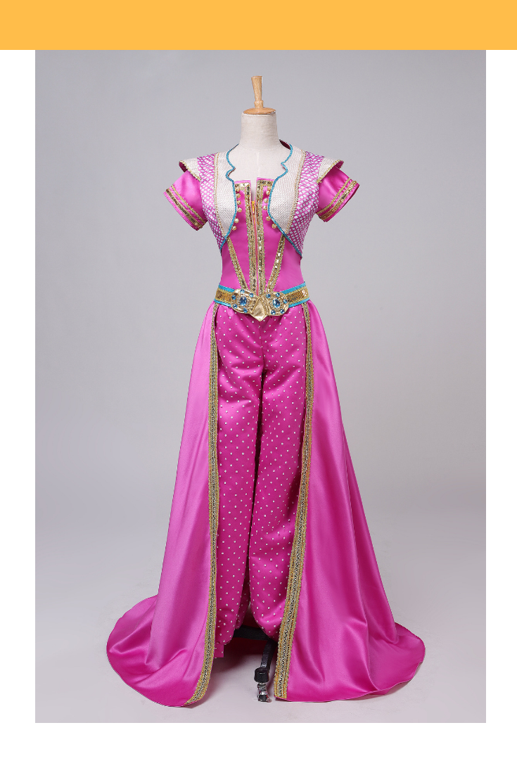 princess jasmine pink dress