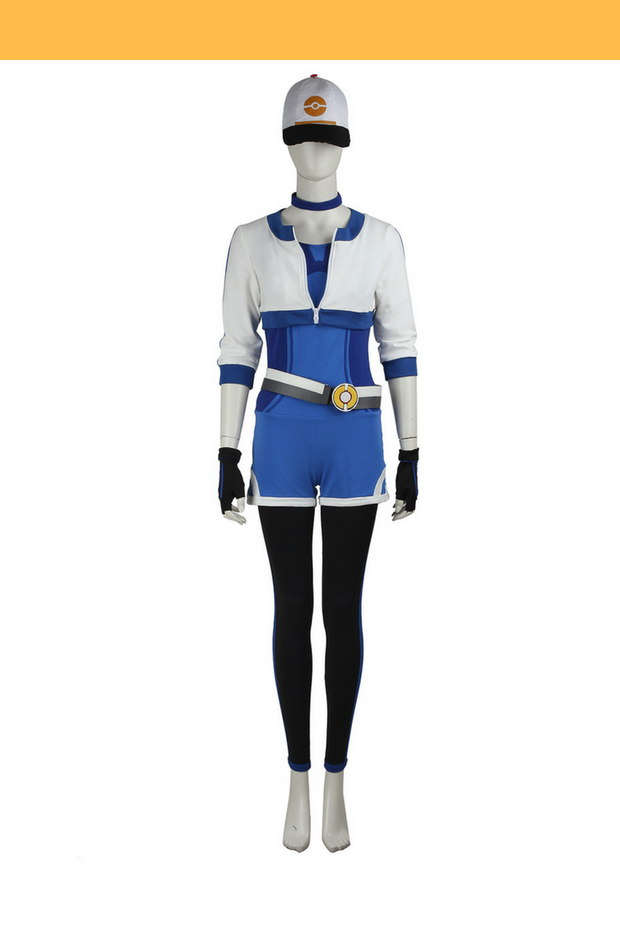 Pokemon Go Blue Female Trainer Cosplay Costume Cosrea Cosplay