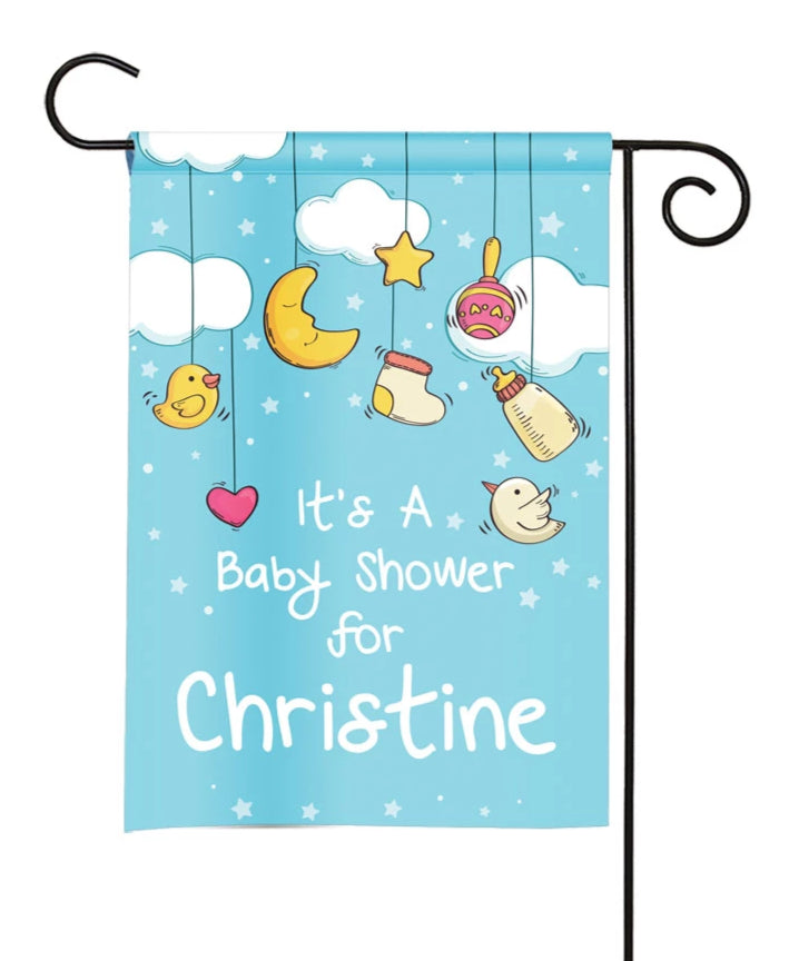 personalized baby announcement