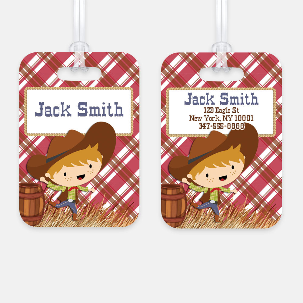 personalized backpack tags