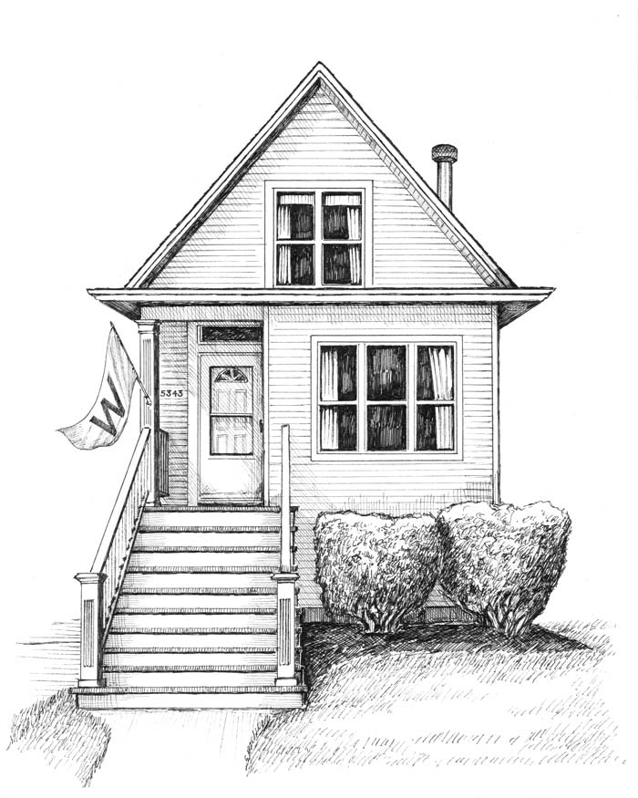 Portraits of the Home in Pen & Ink – Wonder City Studio