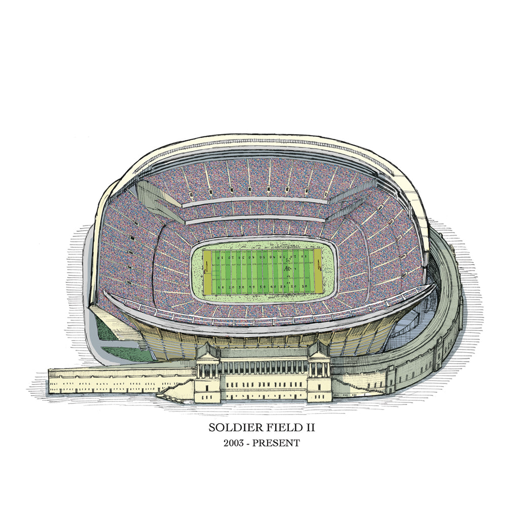 soldier field drawing