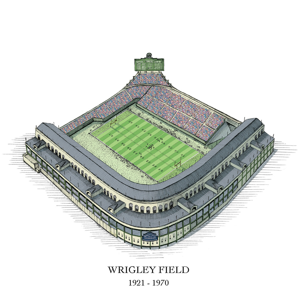 wrigley field football