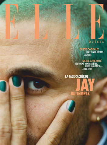 Elle Quebec cover featuring Jay Du temple