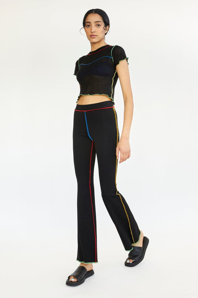 Tag Along BLACK Flare Yoga Pants – Luxe Lizzies