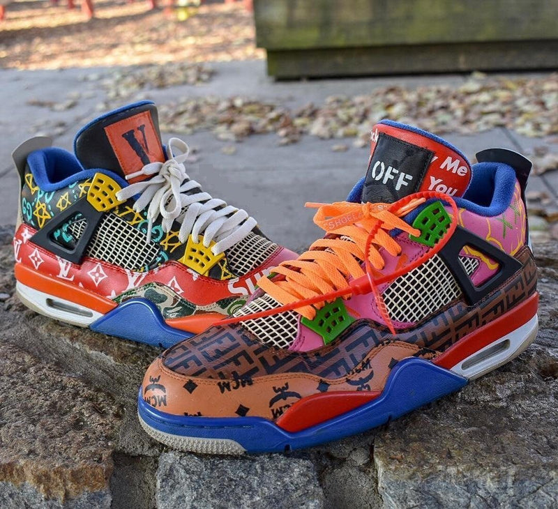 custom jordan retro 4