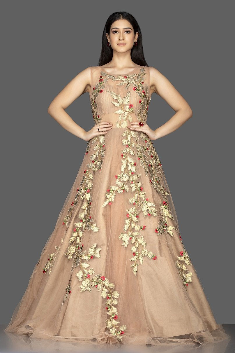 Party Wear Designer Gown Dress For Wedding