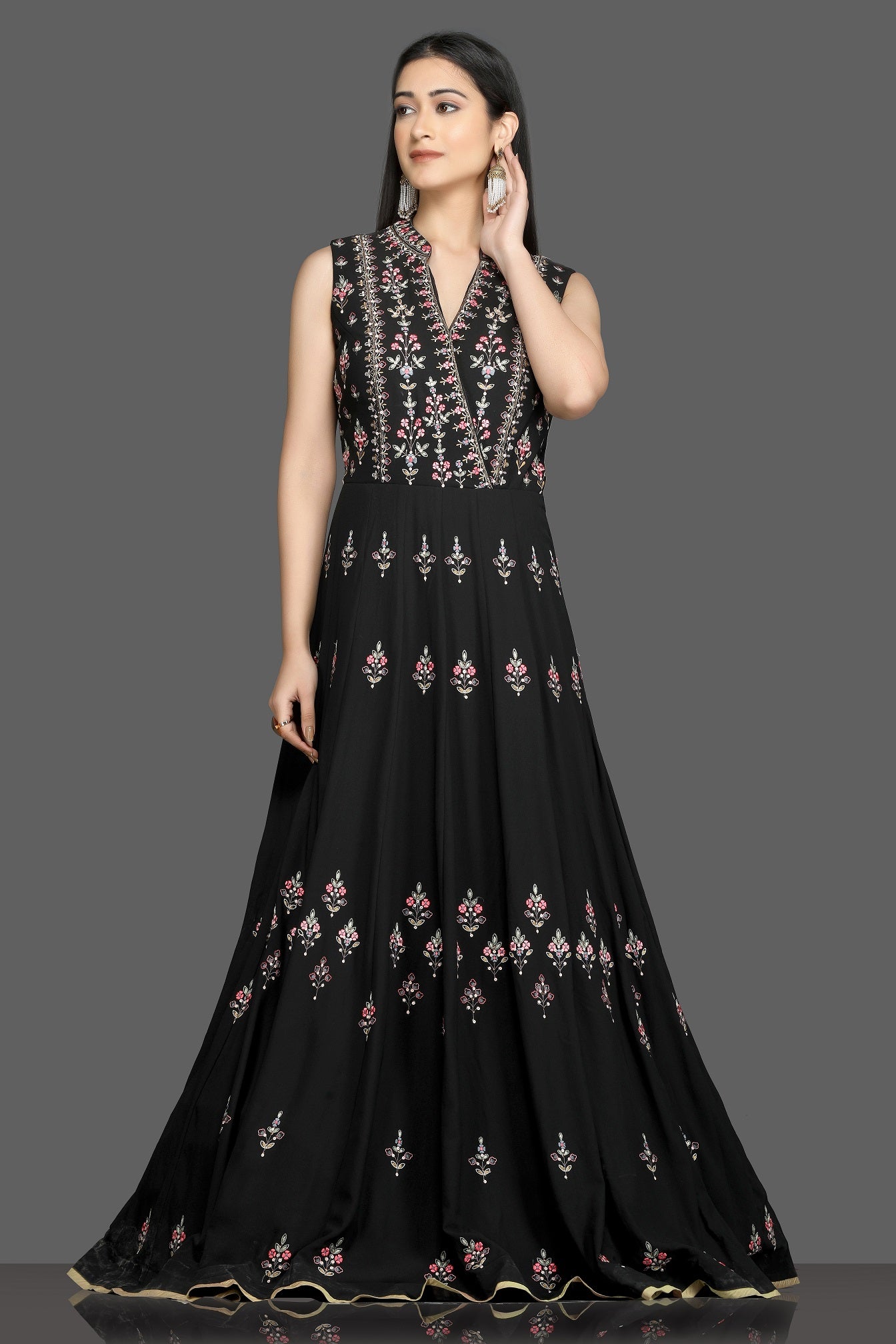 simple indian gowns for womens