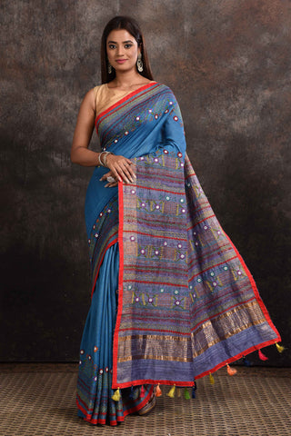 Ghicha Banarasi saree