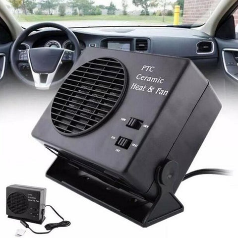 Univazo - Car Heater 150W 300W 12V Ceramic Car Fan Heater