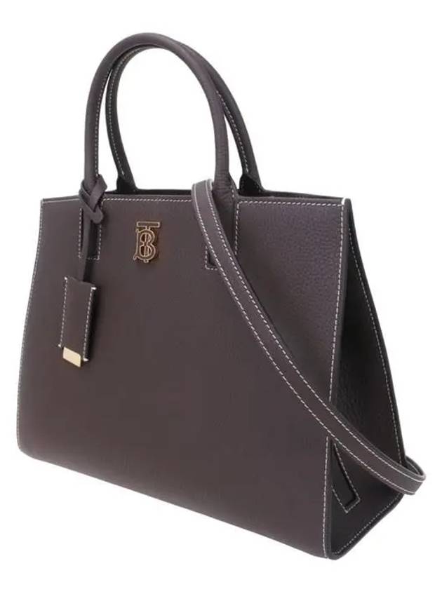 Frances Small Leather Tote Bag Brown 1481