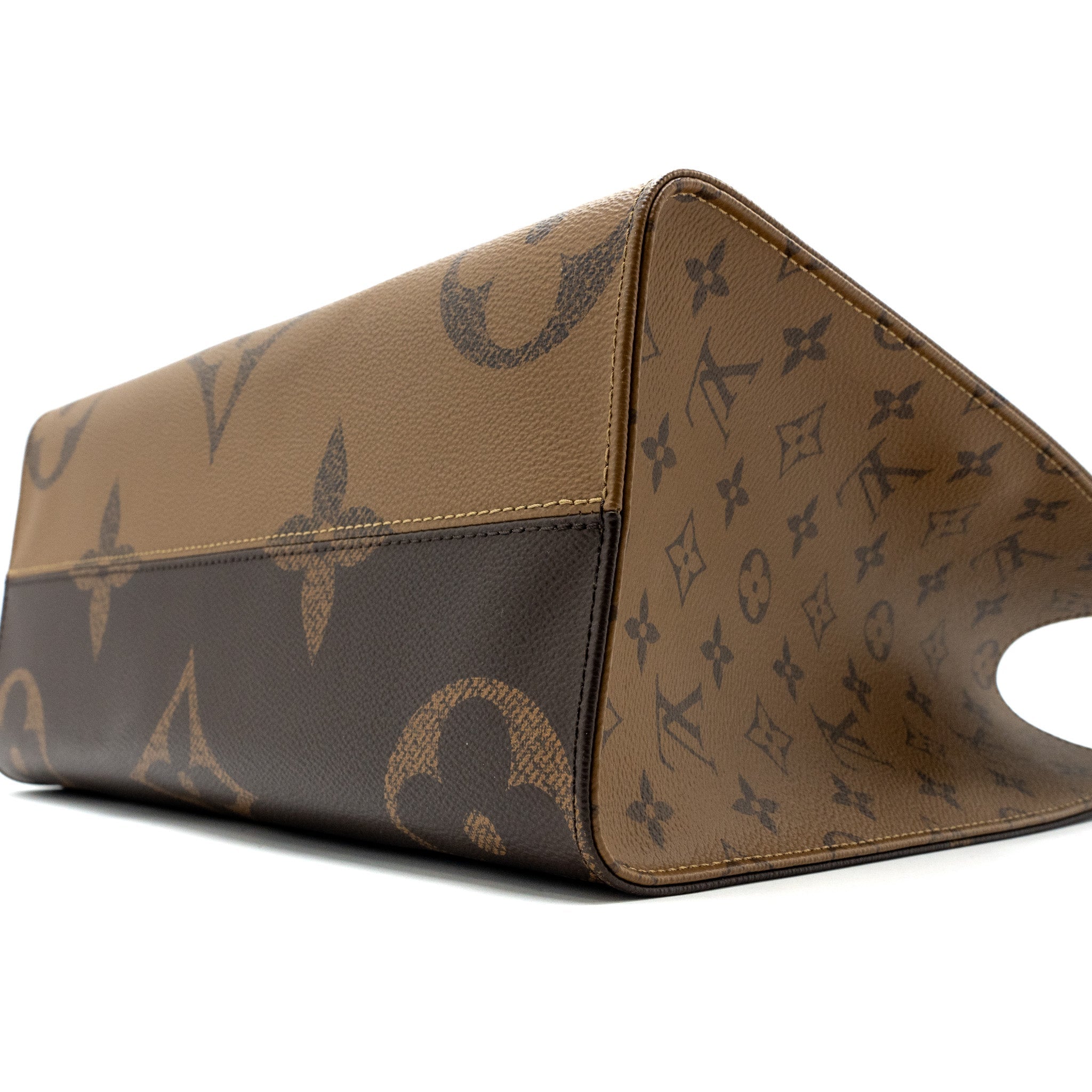 Luxurious Onthego MM Monogram Reverse Canvas GHW 1378