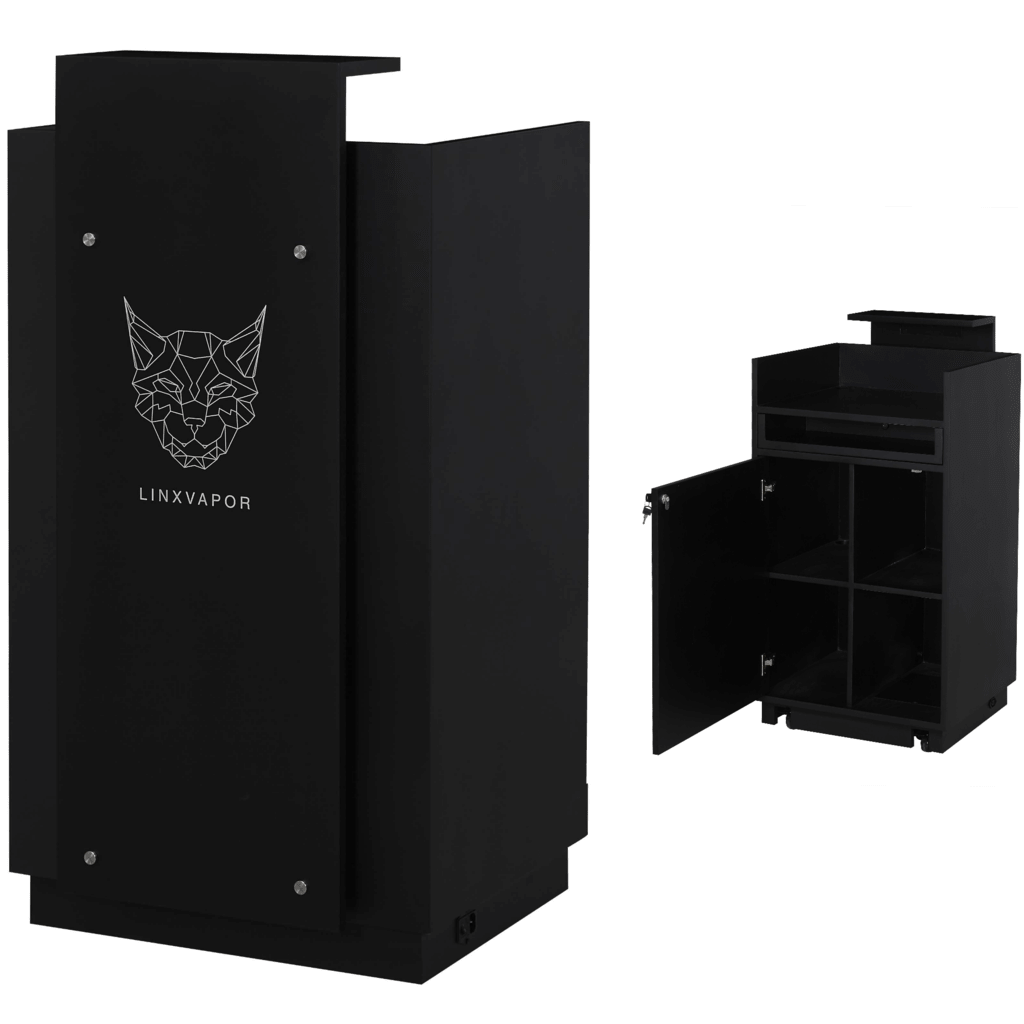 Use Linx cash register stand to process orders. Great for vape shops, smoke shops and dispensaries.