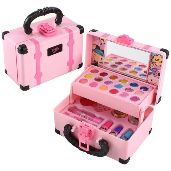 Pinky Noir Chest | Kids Washable Makeup Kit