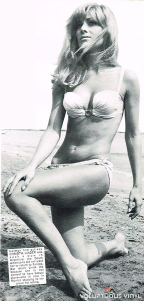 Christa Linder Beach Bikini