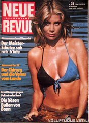 Christa Linder Neue Revue Magazine Cover