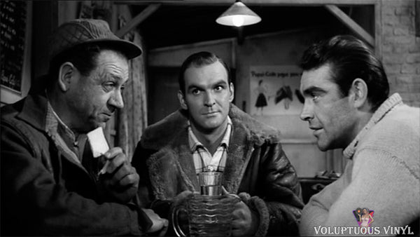 Stanley Baker and Sean Connery in Hell Drivers