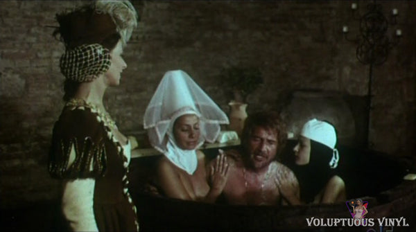 Rossano Brazzi bathing with nuns in Master Of Love