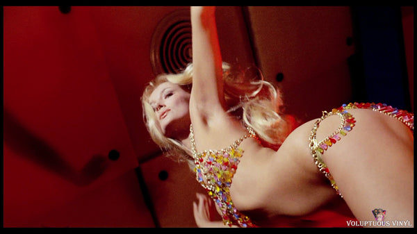 Barbara Bouchet belly dancing in Caliber 9