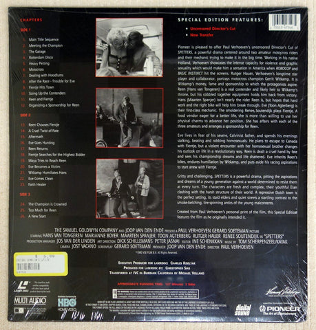 Spetters (1980) Uncensored Laserdisc – Voluptuous Vinyl Records
