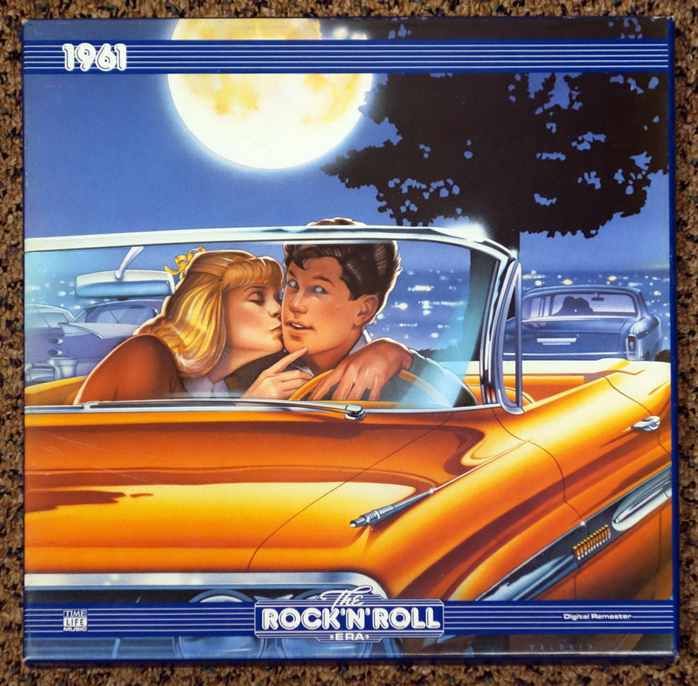 Various ‎ The Rock N Roll Era 1961 1986 2 X Vinyl Lp Compilation Box Set Voluptuous 3769