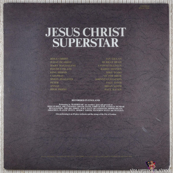 Andrew Lloyd Webber & Tim Rice ‎– Jesus Christ Superstar - A Rock Opera ...