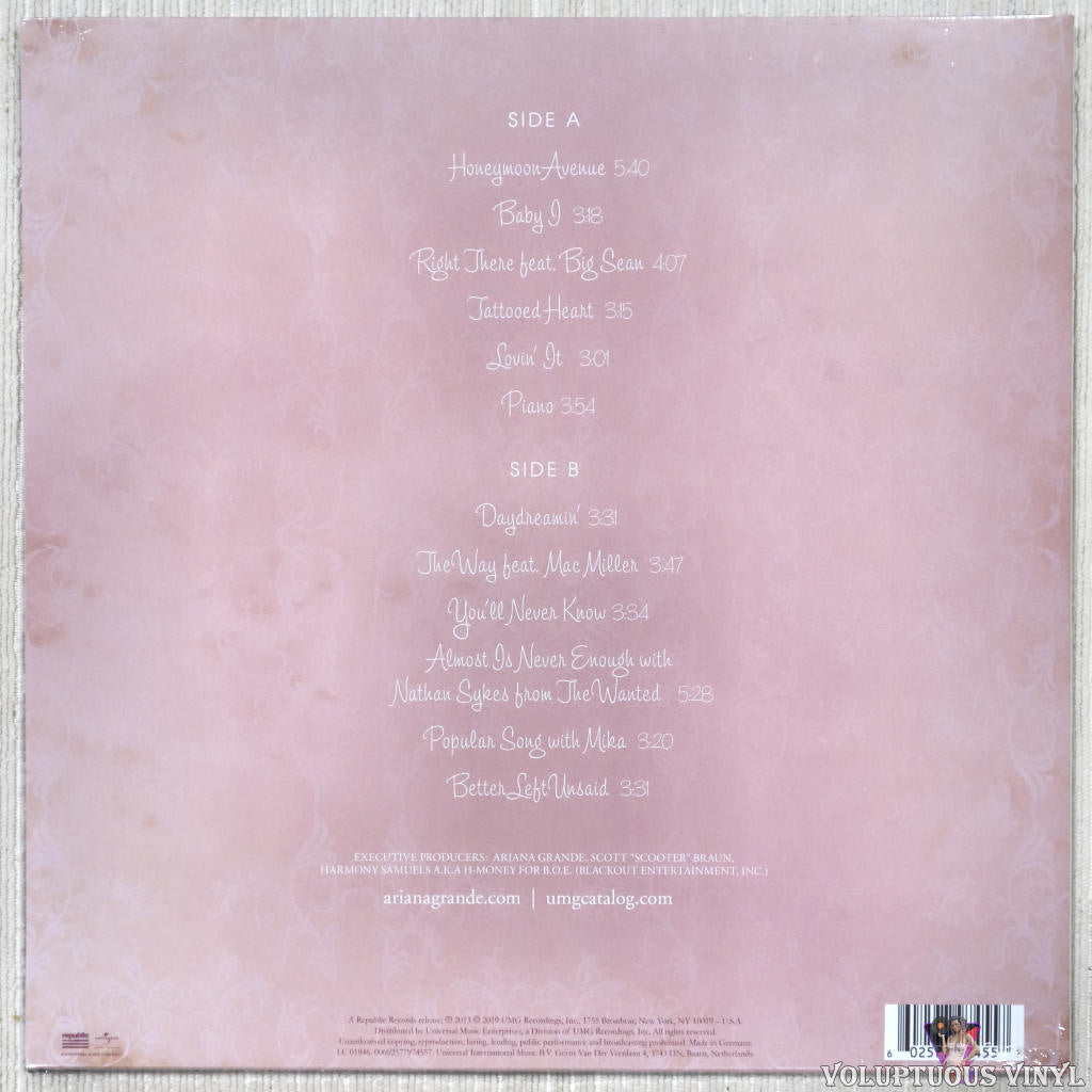 ariana grande yours truly album cover