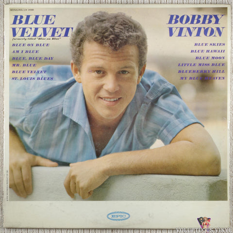 Bobby Vinton – Blue Velvet (1963) Vinyl, LP, Album, Mono – Voluptuous ...