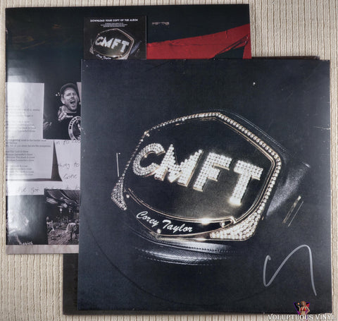 Corey Taylor ‎– CMFT vinyl record signed insert