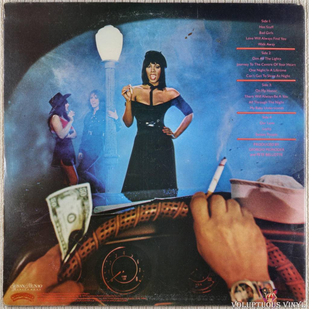 Donna Summer ‎– Bad Girls 1979 2 × Vinyl Lp Album – Voluptuous