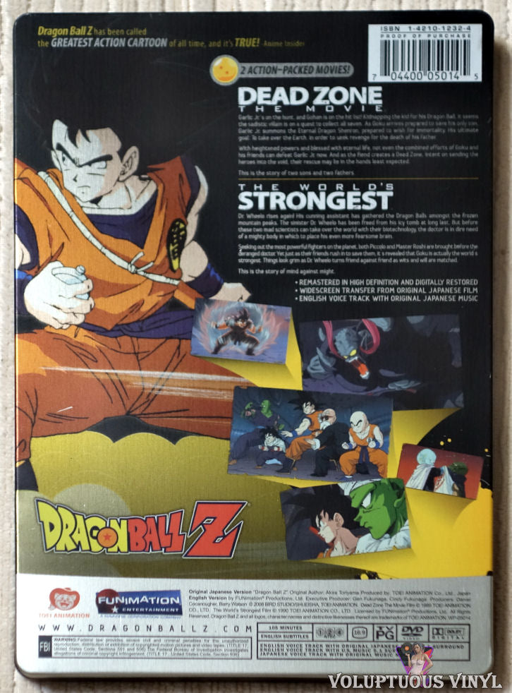 Dragon Ball Z: Dead Zone / World's Strongest (2008) 2xDVD ...