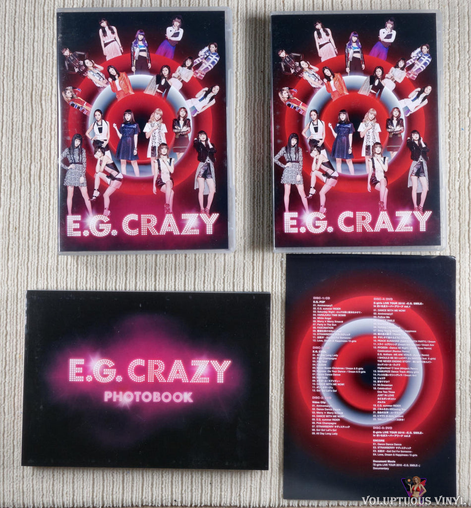 E-girls DVD EG-TIME 初回限定版 5枚セット 2022A/W新作送料無料