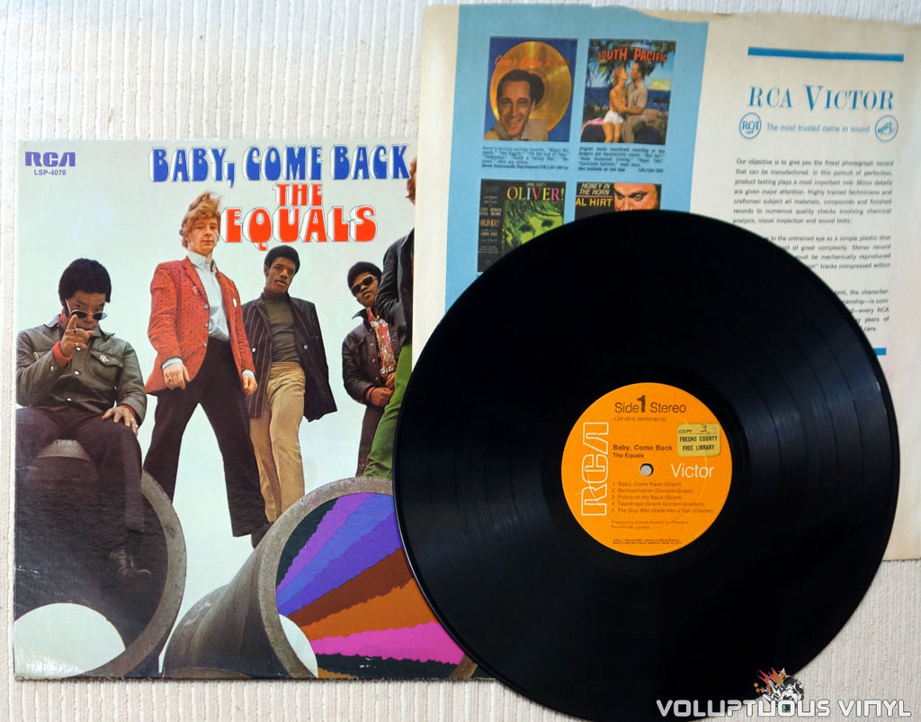 The Equals – Baby, Come Back (1968) Vinyl, LP, Compilation, Stereo ...