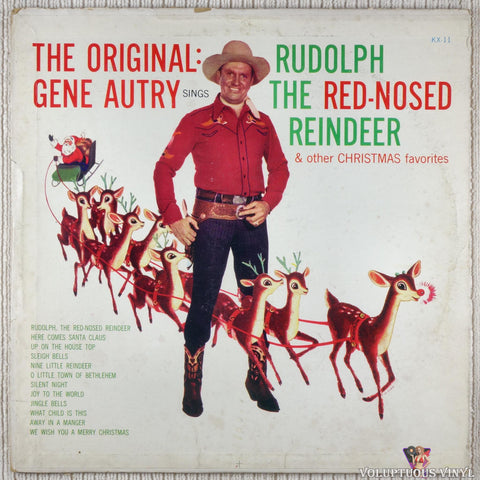 Gene Autry ‎– Sings Rudolph The Red Nose Reindeer (?) Vinyl, LP, Album ...