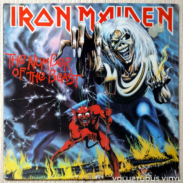 Iron Maiden ‎– The Number Of The Beast (1982) Vinyl – Voluptuous Vinyl ...