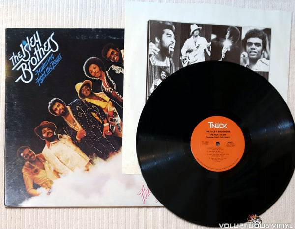 The Isley Brothers ‎– The Heat Is On (1975) Vinyl – Voluptuous Vinyl ...
