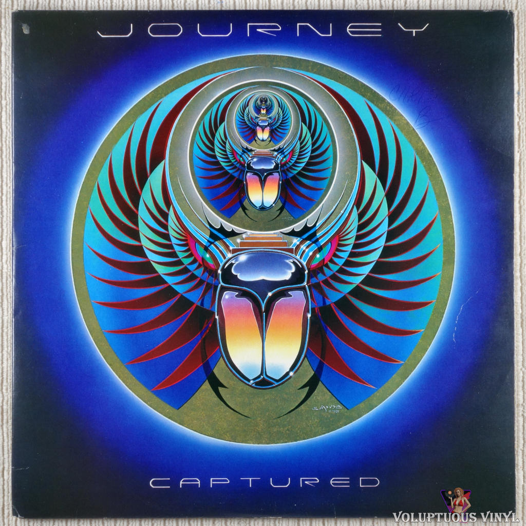 journey lp vinyl captured