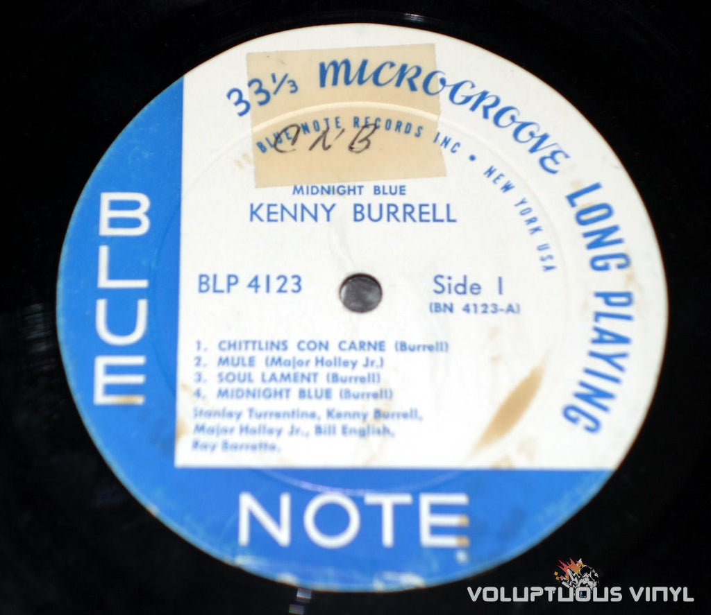 Kenny Burrell – Midnight Blue (1963) Vinyl, LP, Album, Mono