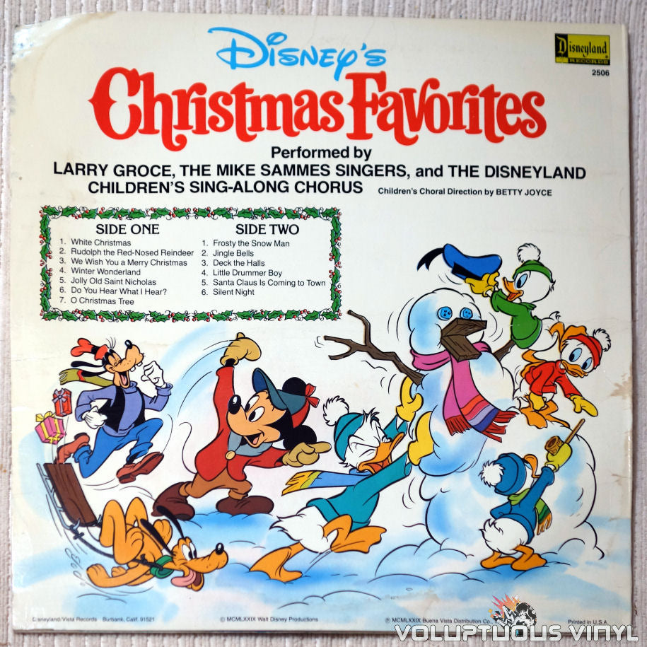 Larry Groce, The Mike Sammes Singers And The Disneyland ...