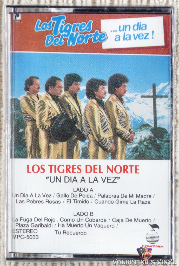 Los Tigres Del Norte Un Dia A La Vez 1984 Cassette Album Stereo Voluptuous Vinyl Records 0840