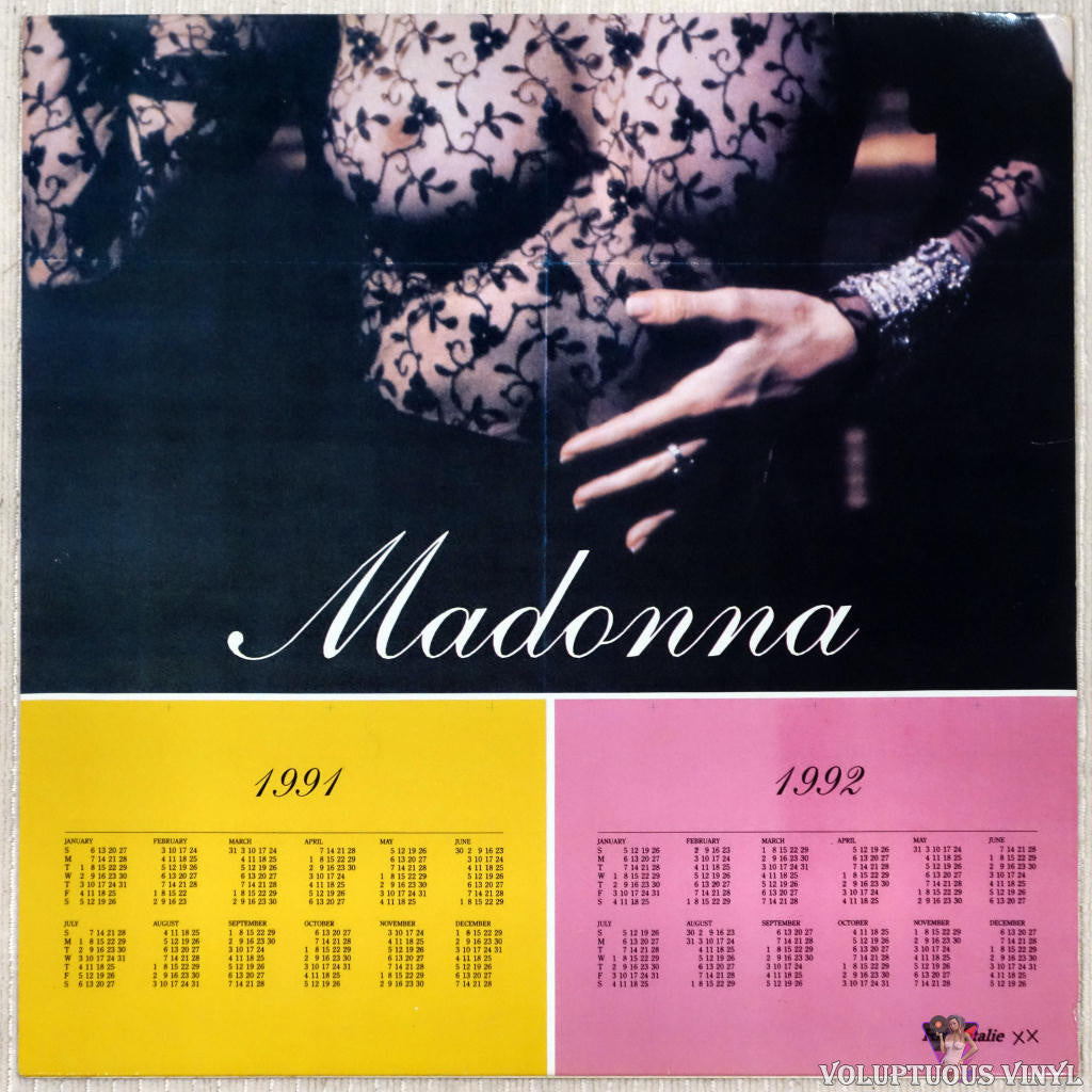 Madonna ‎ Calendar Girl (1991) Vinyl, LP, Compilation, Unofficial