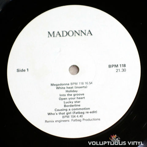 Madonna ‎– Megadonna (?) Vinyl, 12