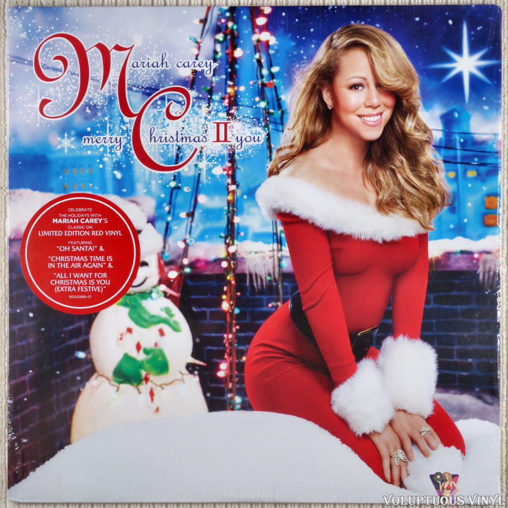 Mariah Carey ‎ Merry Christmas Ii You 2020 Vinyl Lp Album Limited Edition Red 
