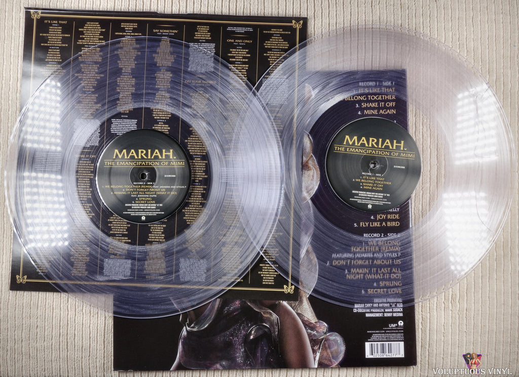 Mariah Carey The Emancipation Of Mimi 2020 2 X Vinyl Lp Album Limited Edition Clear 
